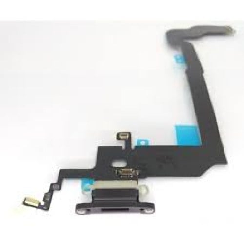 Flex com conector de carga e acessórios para iPhone X preta